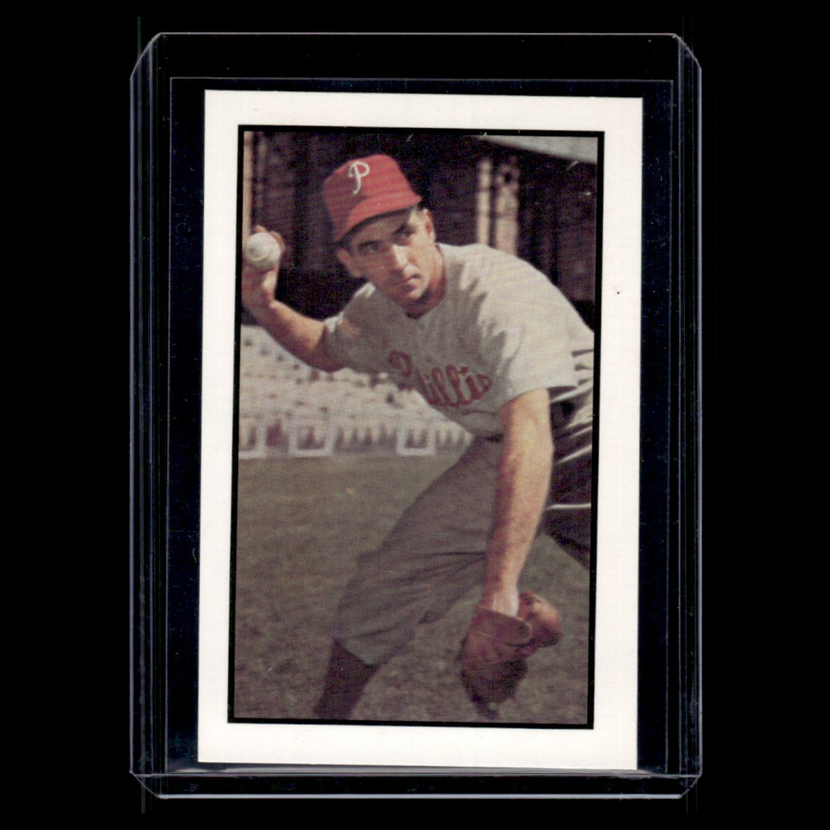Granny Hamner #60 1983 Card Collectors 1953 Bowman Color Philadelphia Phillies