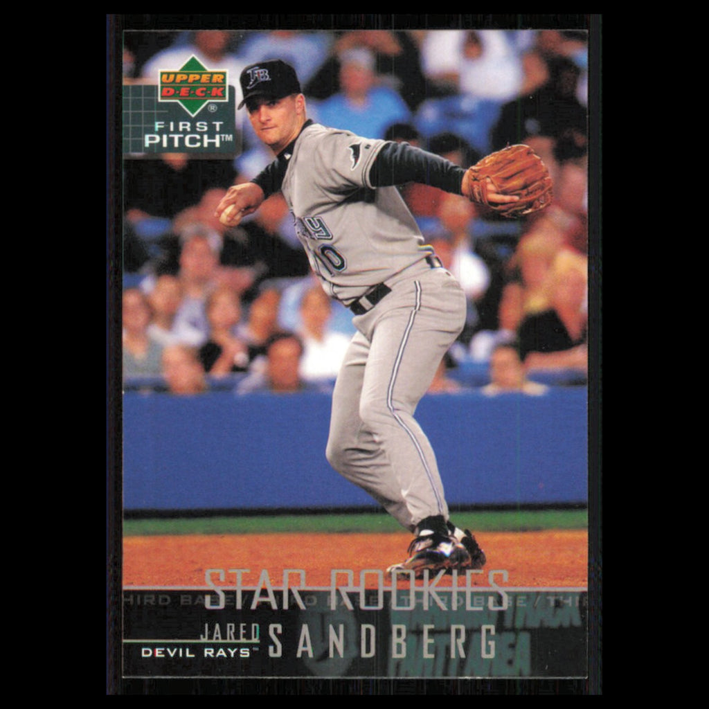 Jared Sandberg #10 2004 Upper Deck First Pitch Tampa Bay Devil Rays Baseball MLB