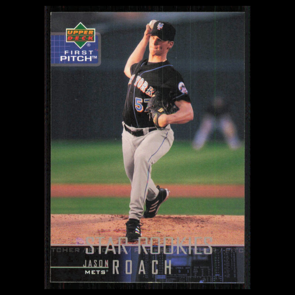 Jason Roach #13 2004 Upper Deck First Pitch New York Mets Baseball Card MLB NM