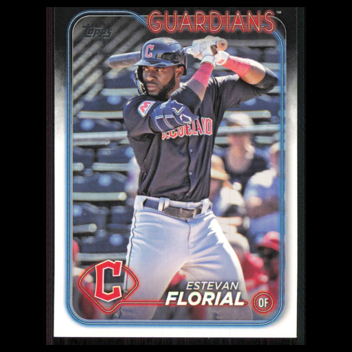 Estevan Florial #531 2024 Topps Cleveland Guardians Baseball Card MLB NM