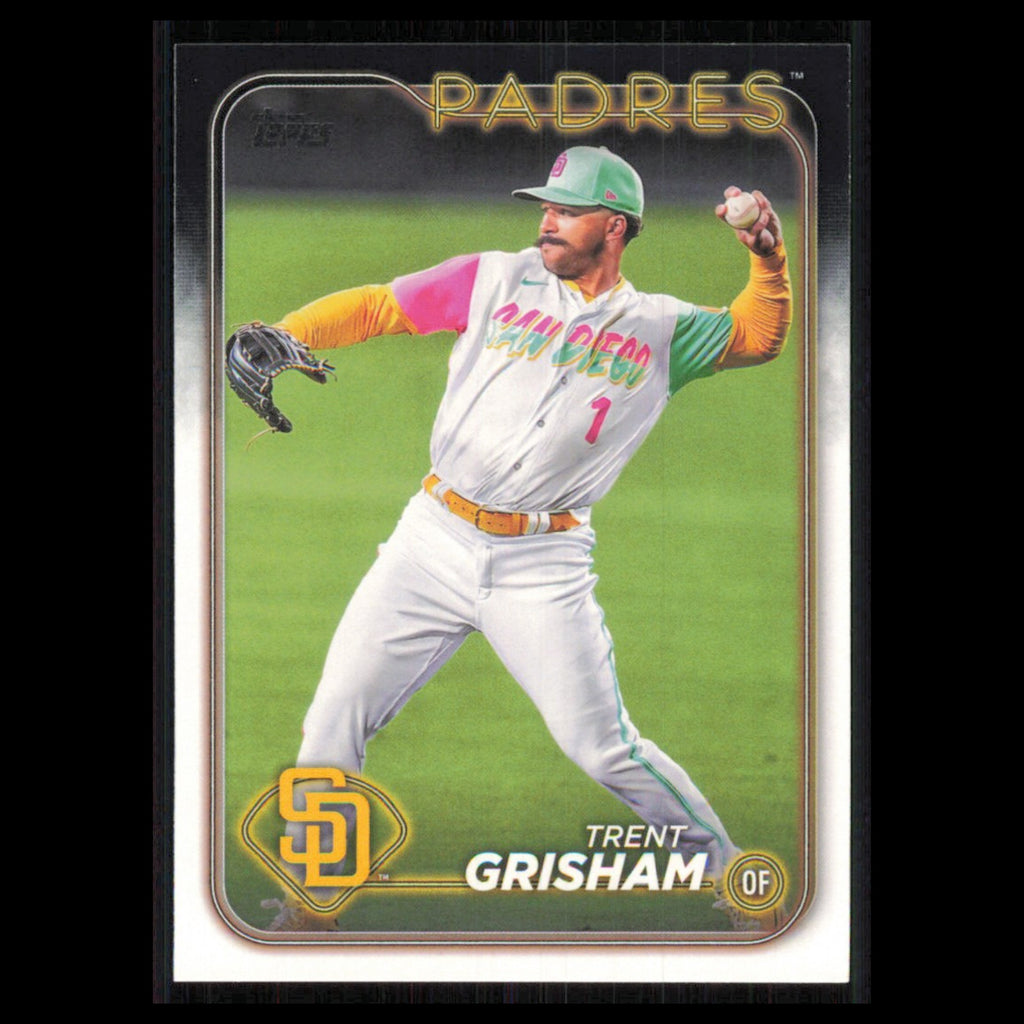 Trent Grisham #157 2024 Topps San Diego Padres Baseball Card MLB NM