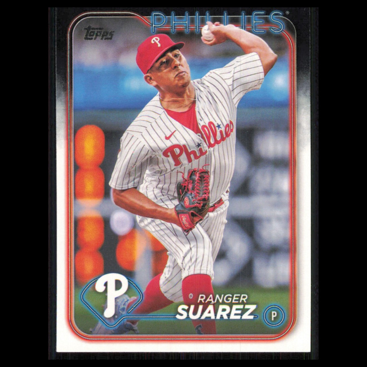 Ranger Suarez #229 2024 Topps Philadelphia Phillies Baseball Card MLB NM