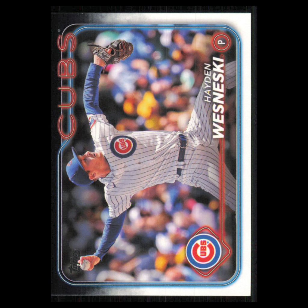 Hayden Wesneski #337 2024 Topps Chicago Cubs Baseball Card MLB NM