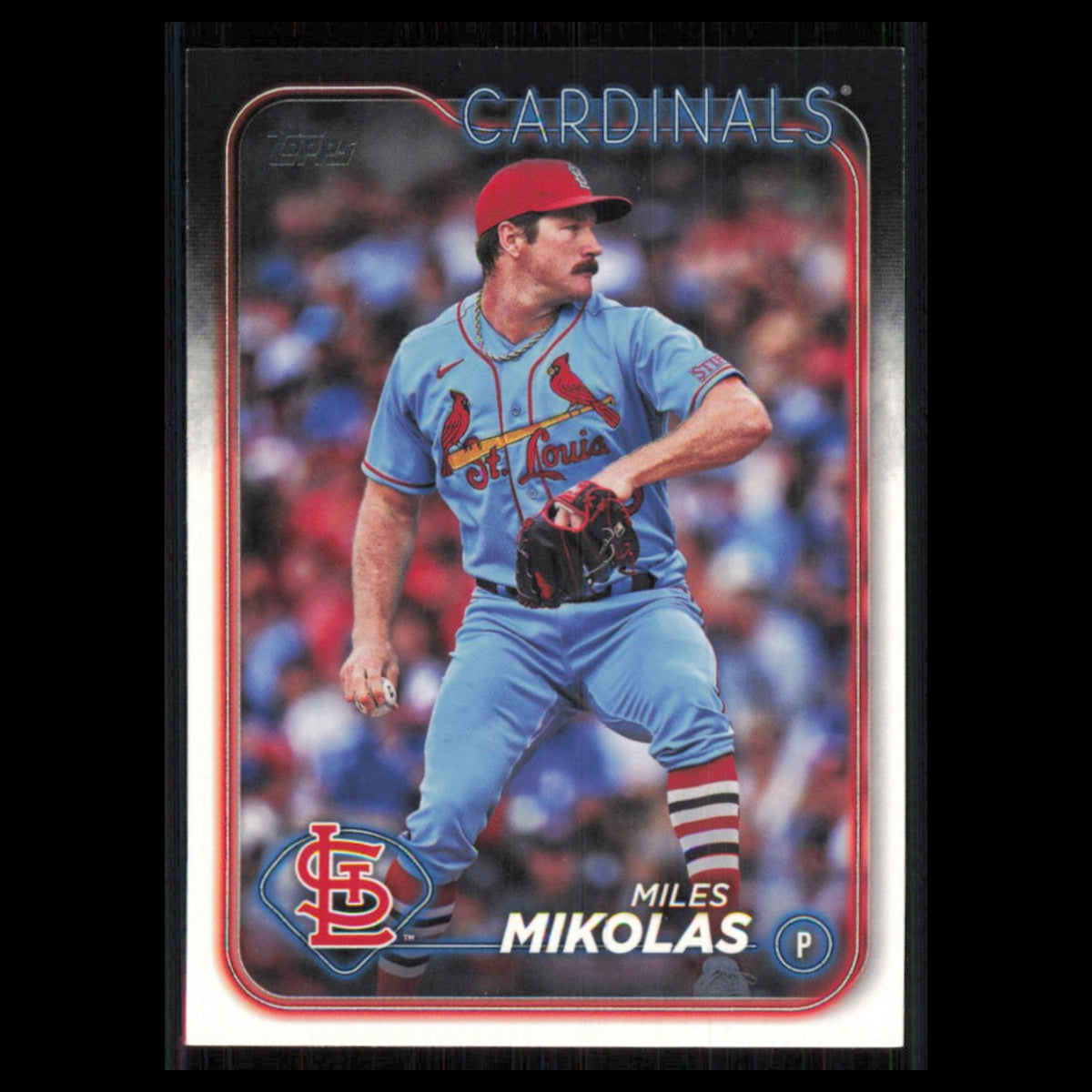Miles Mikolas #287 2024 Topps St. Louis Cardinals Baseball Card MLB NM