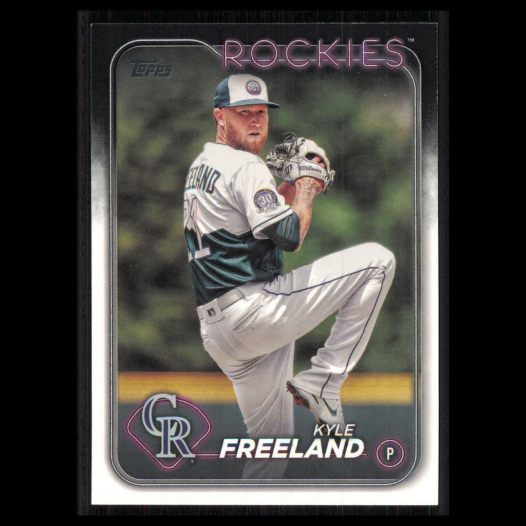 Kyle Freeland #198 2024 Topps Colorado Rockies Baseball Card MLB NM
