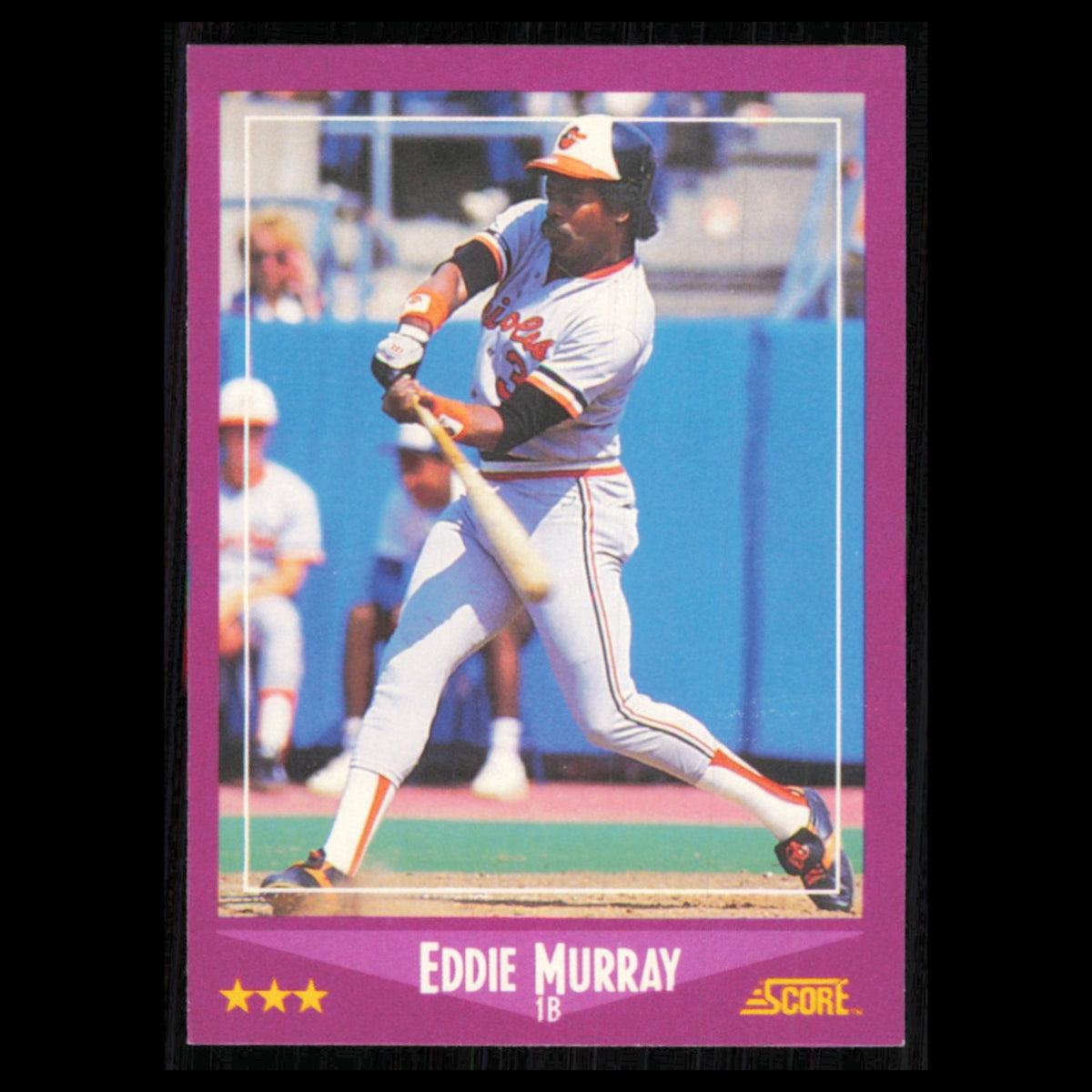 Eddie Murray #18 1988 Score Baltimore Orioles Baseball Card MLB NM