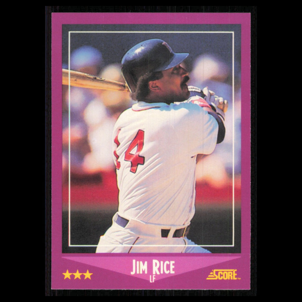 Jim Rice #14 1988 Score Boston Red Sox Baseball Card MLB NM