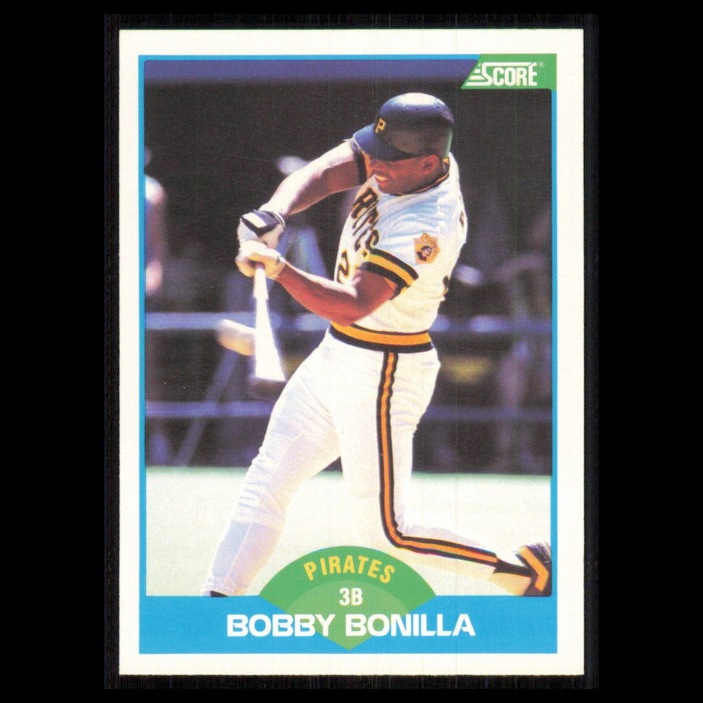Bobby Bonilla #195 1989 Score Pittsburgh Pirates Baseball Card MLB NM
