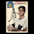 Jerry Lane Rookie #97 1954 Topps Washington Senators Baseball Card MLB EX