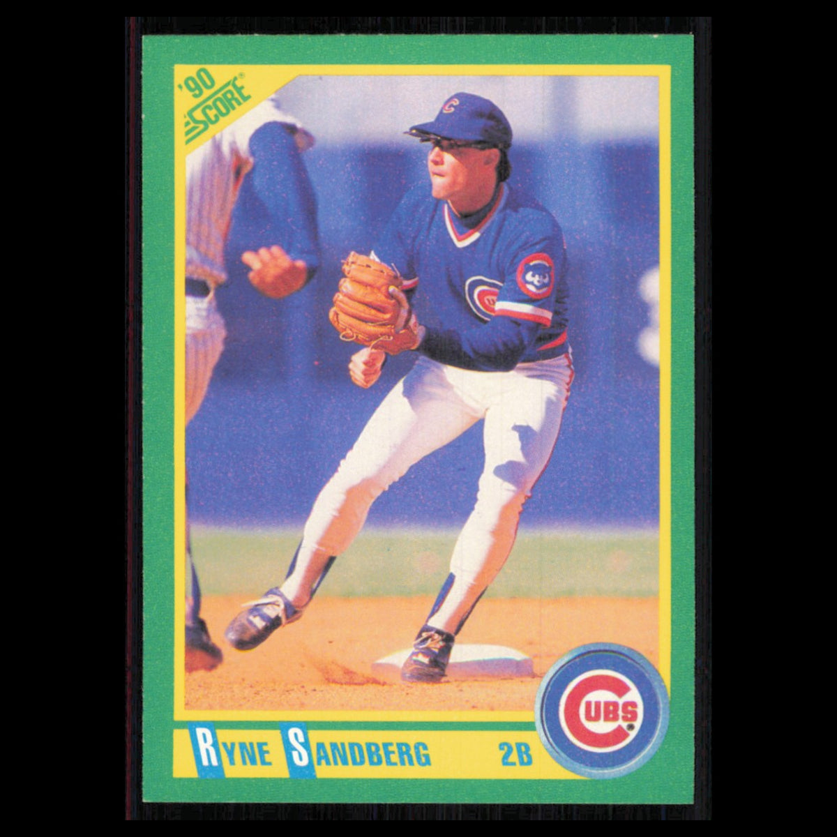Ryne Sandberg #90 1990 Score Chicago Cubs Baseball Card MLB NM