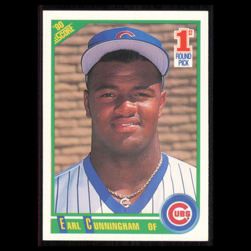 Earl Cunningham Rookie #670 1990 Score Chicago Cubs Baseball Card MLB NM