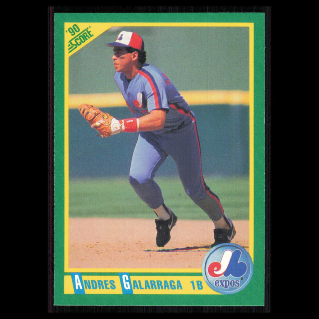 Andres Galarraga #25 1990 Score Montreal Expos Baseball Card MLB NM