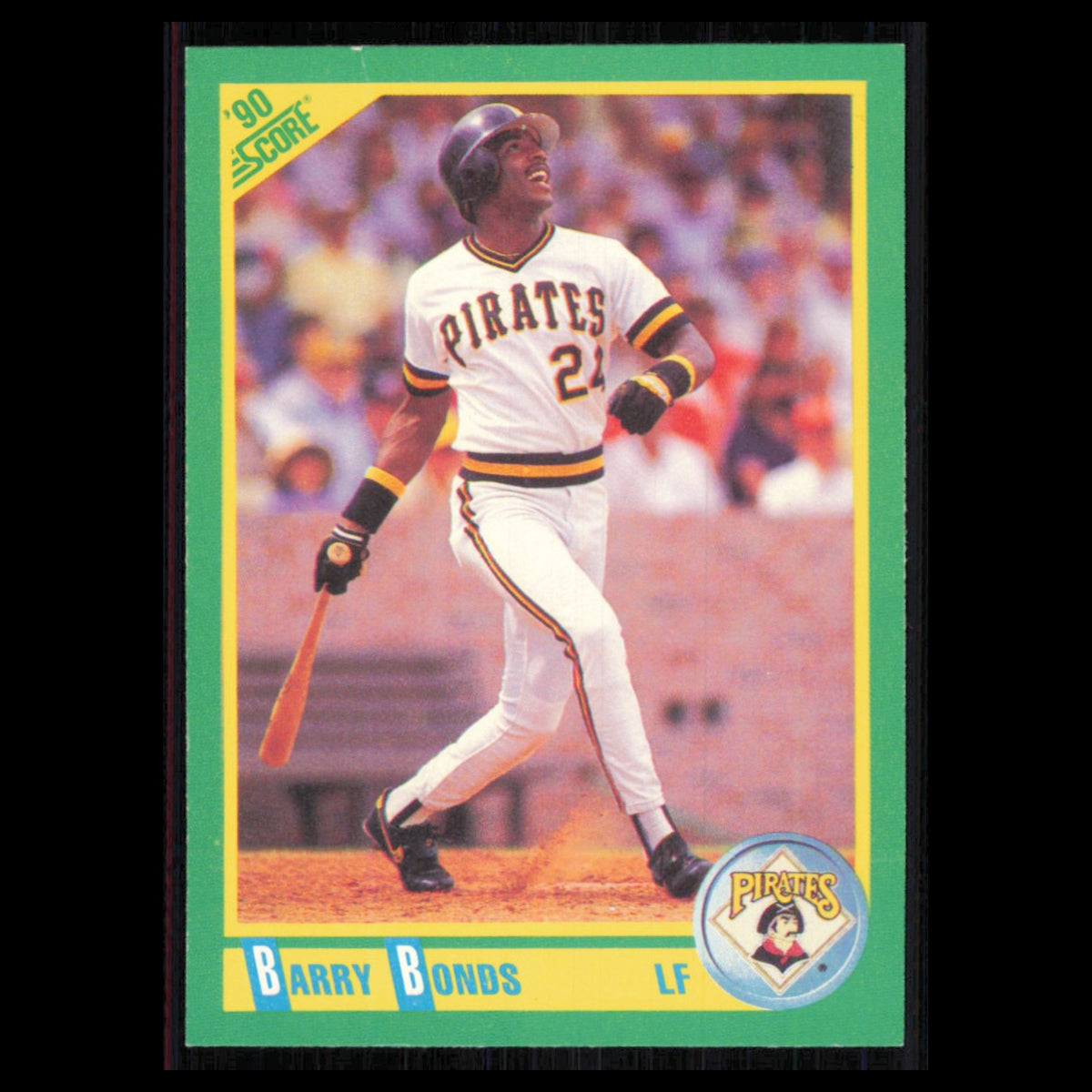 Barry Bonds #4 1990 Score Pittsburgh Pirates Baseball Card MLB NM