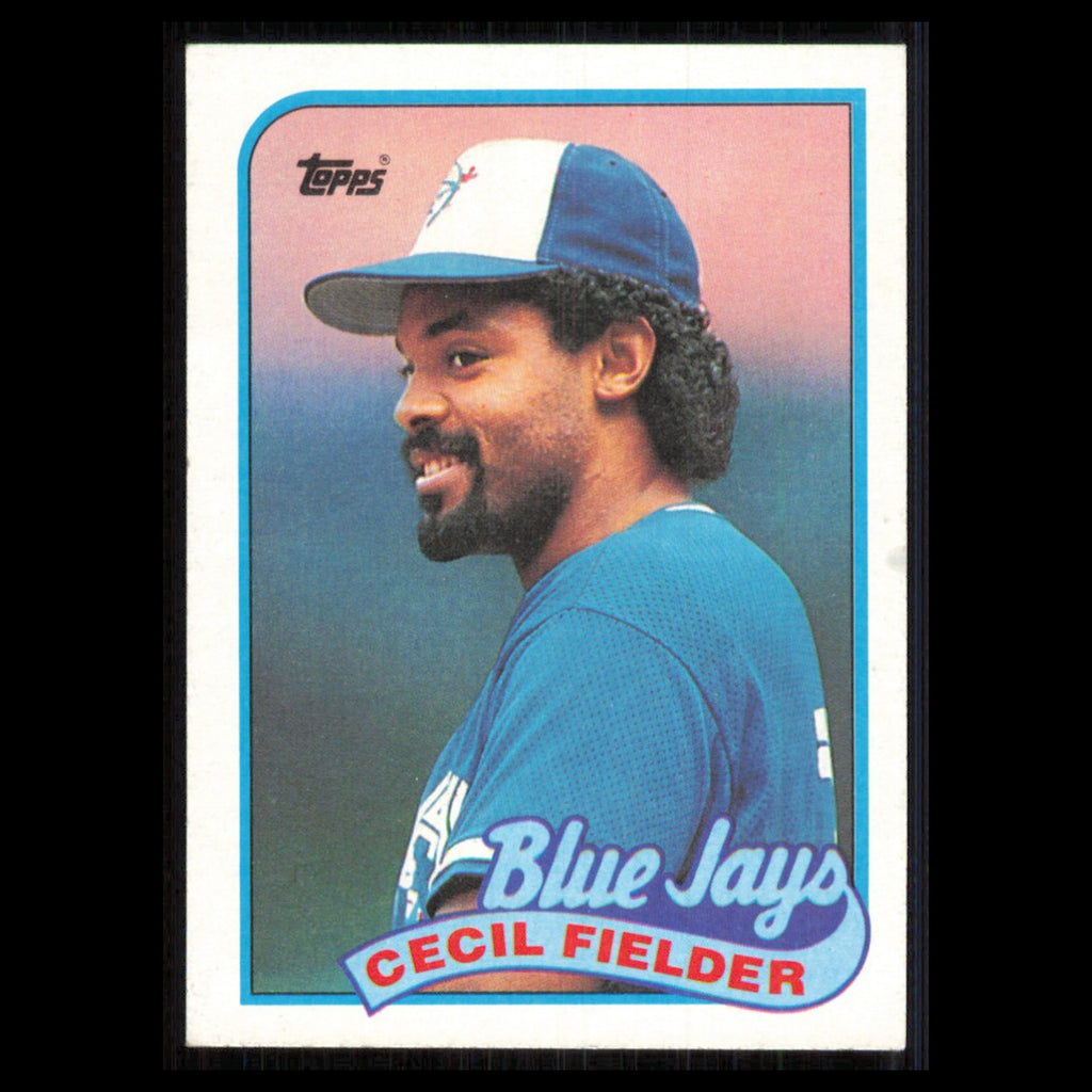 Cecil Fielder #541 1989 Topps Toronto Blue Jays Baseball Card MLB NM