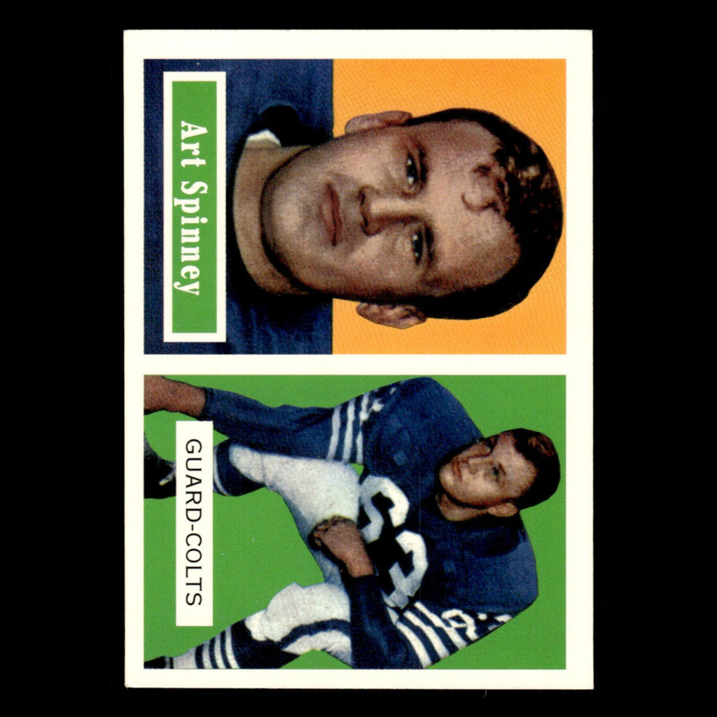 Art Spinney #17 1994 Topps Football Archives 1957 Series Baltimore Colts Card NM