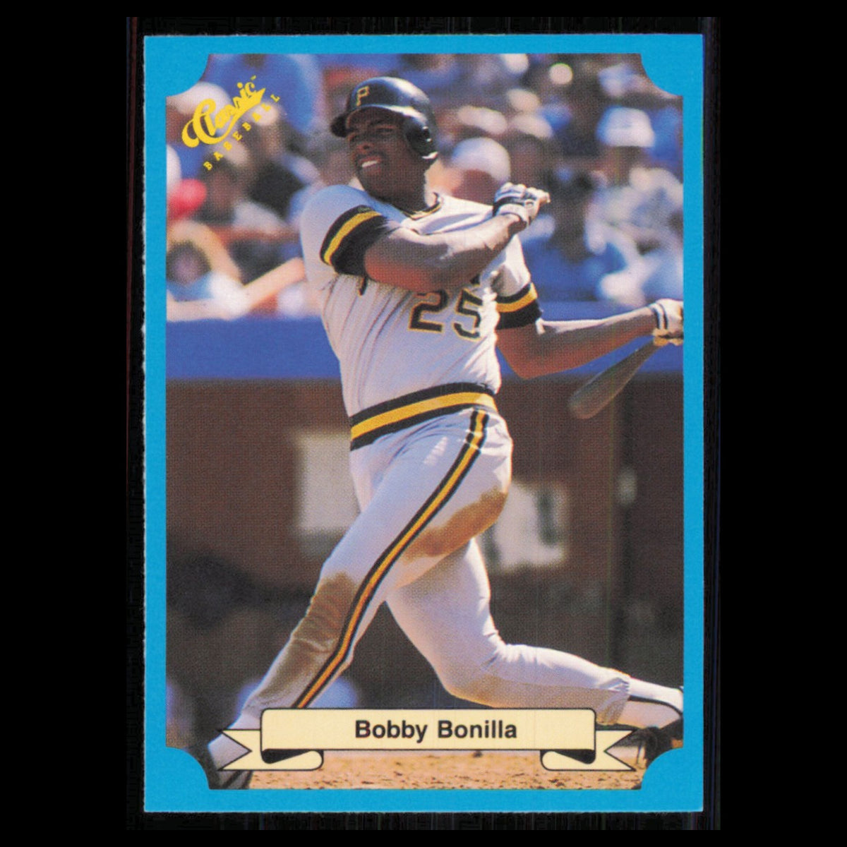 Bobby Bonilla #236 1988 Classic Blue Pittsburgh Pirates Baseball Card MLB NM