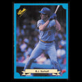 B.J. Surhoff Rookie #202 1988 Classic Blue Milwaukee Brewers Baseball Card MLB
