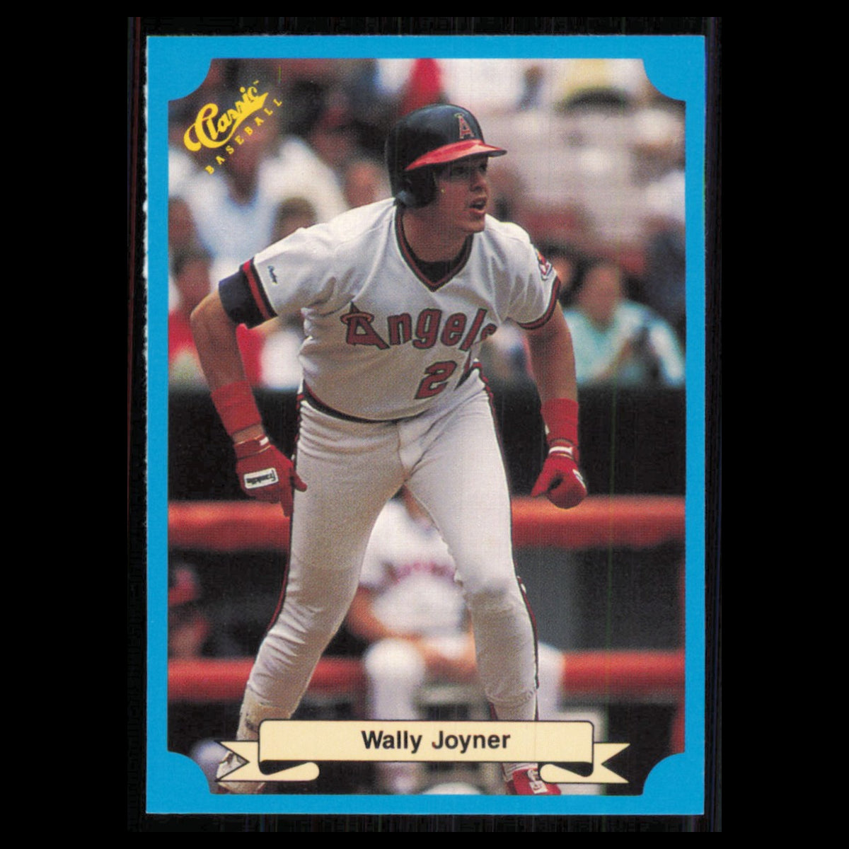 Wally Joyner #206 1988 Classic Blue California Angels Baseball Card MLB NM