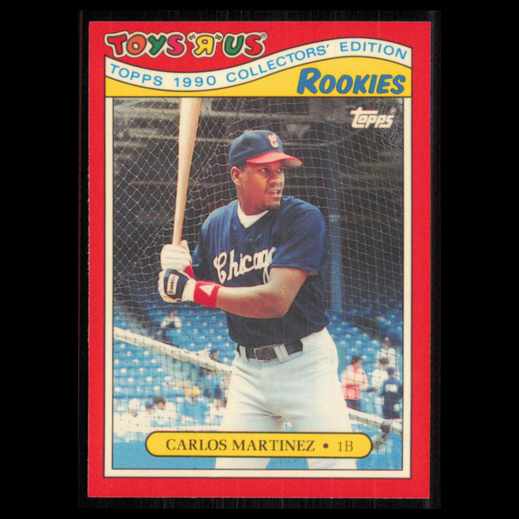Carlos Martinez Rookie #18 1990 Topps ToysRUs Rookies Chicago White Sox Baseball