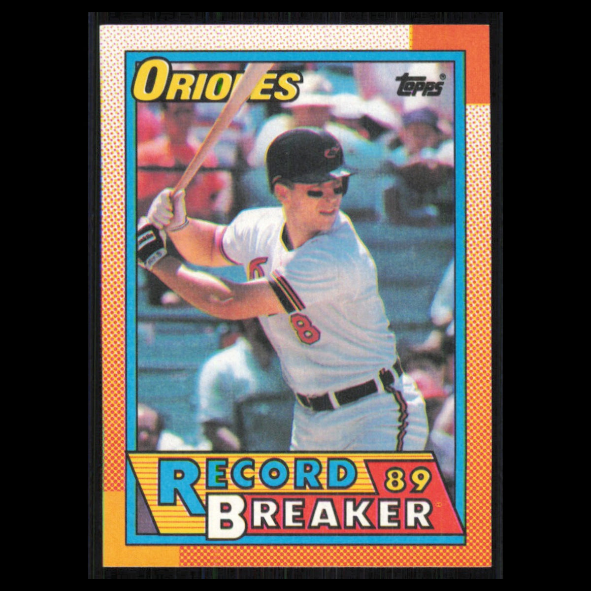 Cal Ripken #8 1990 Topps Baltimore Orioles Baseball Card MLB NM