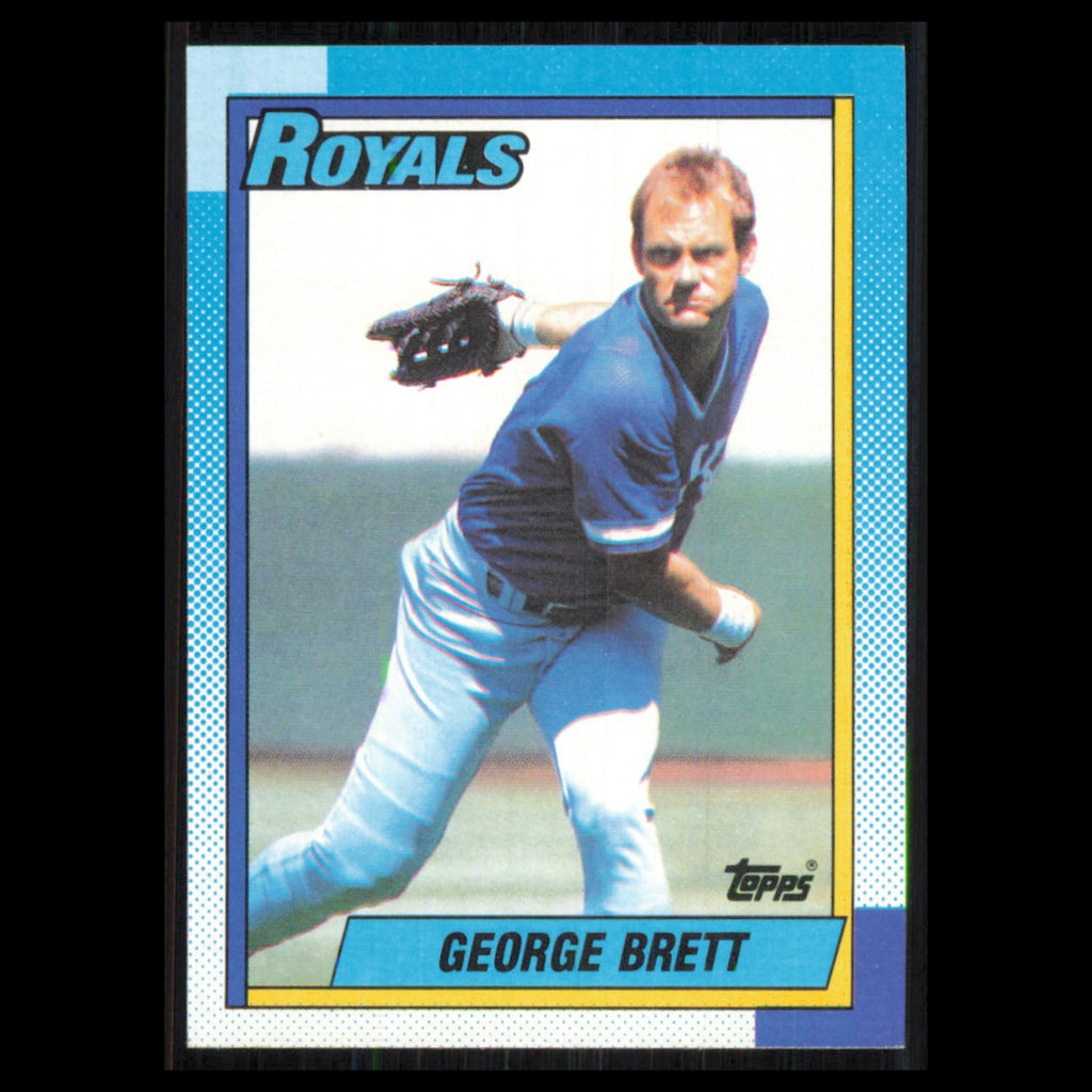 George Brett #60 1990 Topps Kansas City Royals Baseball Card MLB NM
