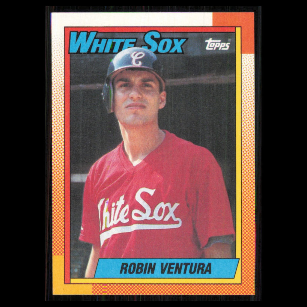 Robin Ventura Rookie #121 1990 Topps Chicago White Sox Baseball Card MLB NM