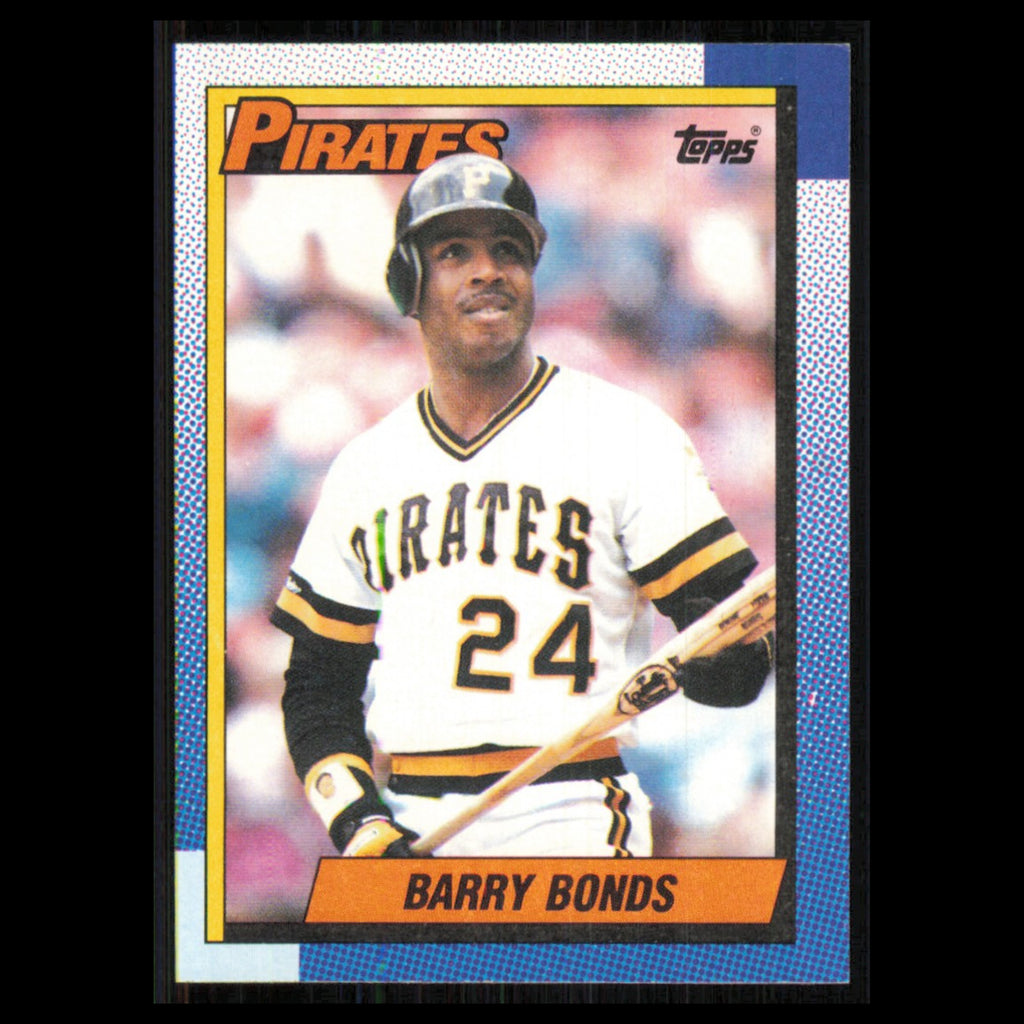 Barry Bonds #220 1990 Topps Pittsburgh Pirates Baseball Card MLB NM