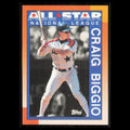 Craig Biggio #404 1990 Topps Houston Astros Baseball Card MLB NM