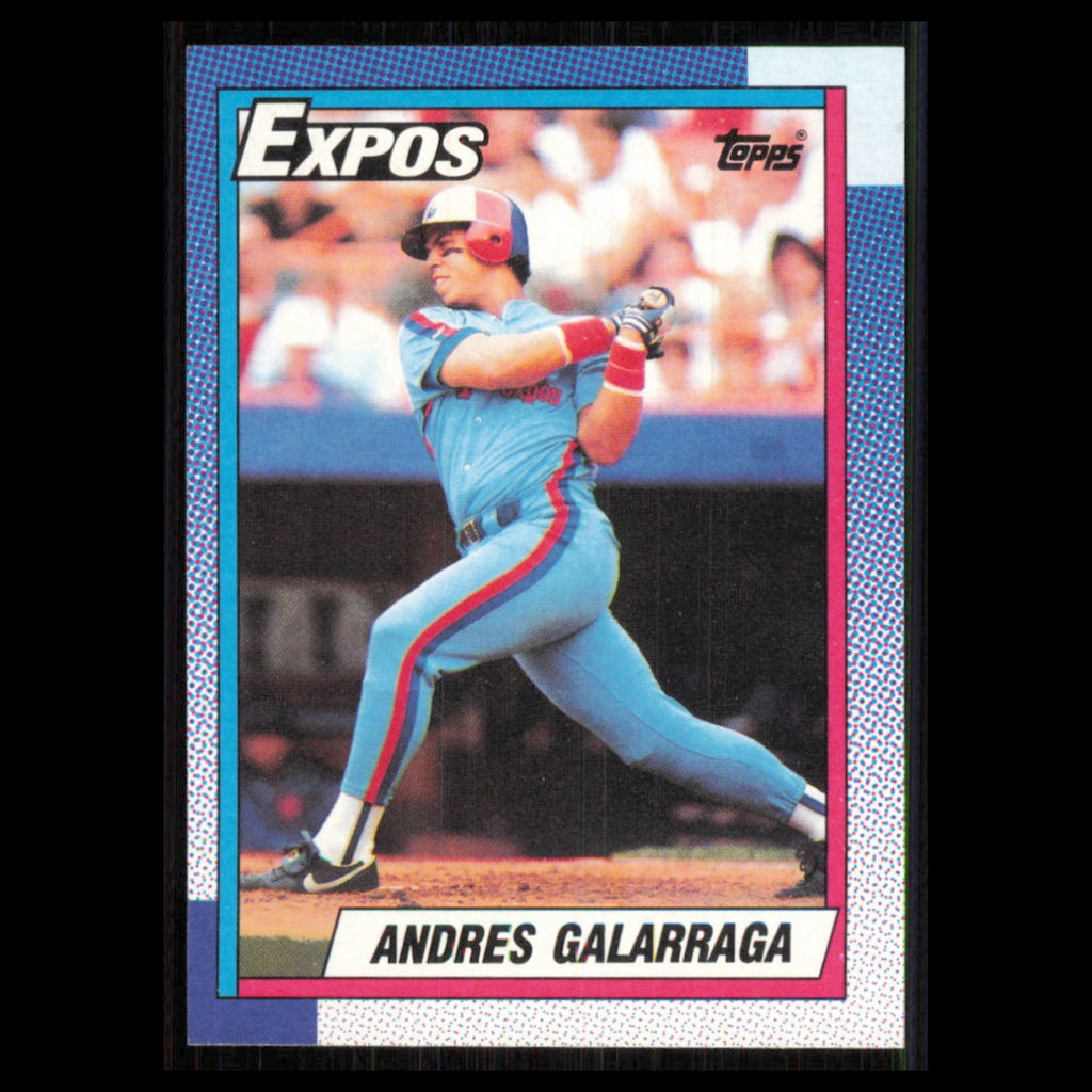 Andres Galarraga #720 1990 Topps Montreal Expos Baseball Card MLB NM