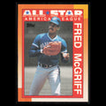 Fred McGriff #385 1990 Topps Toronto Blue Jays Baseball Card MLB NM
