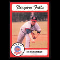 Tim Herrmann #11 1989 Bill Pucko Niagara Falls Rapids Baseball Card MLB NM