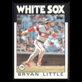 Bryan Little #346 1986 Topps Chicago White Sox Baseball Card MLB NM