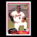 Joe Morgan #807 2001 Topps San Francisco Giants Baseball Card MLB NM
