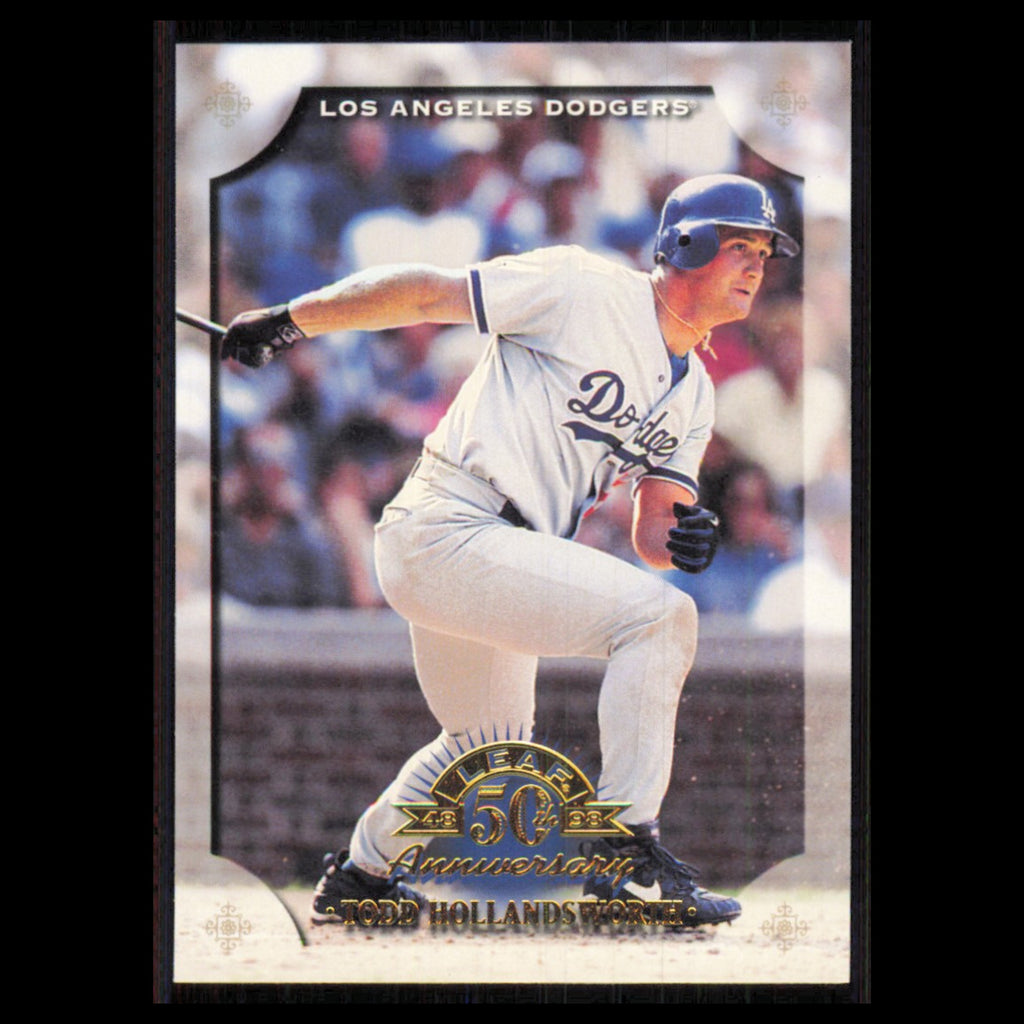 Todd Hollandsworth #61 1998 Leaf Los Angeles Dodgers Baseball Card MLB NM
