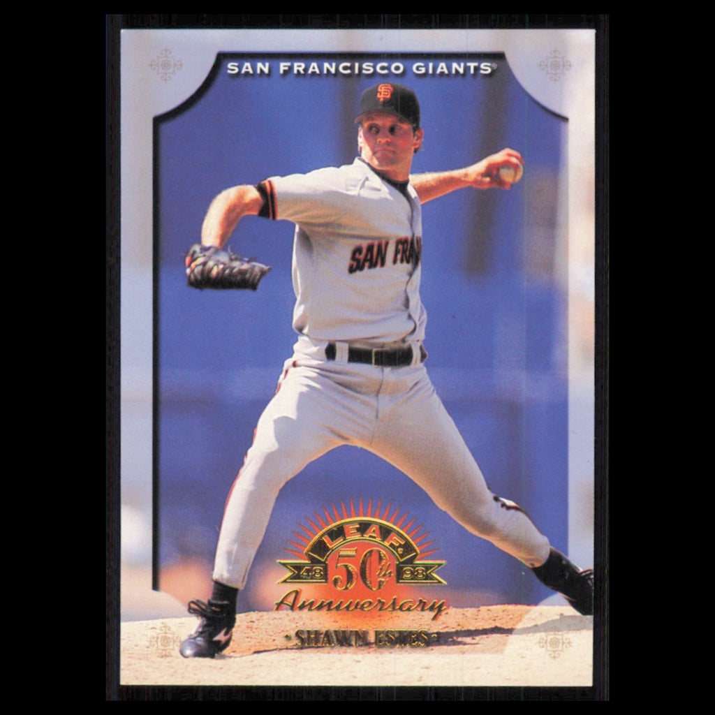 Shawn Estes #10 1998 Leaf San Francisco Giants Baseball Card MLB NM