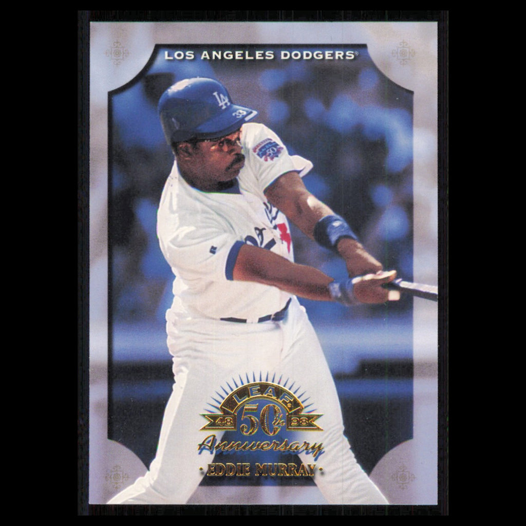 Eddie Murray #24 1998 Leaf Los Angeles Dodgers Baseball Card MLB NM