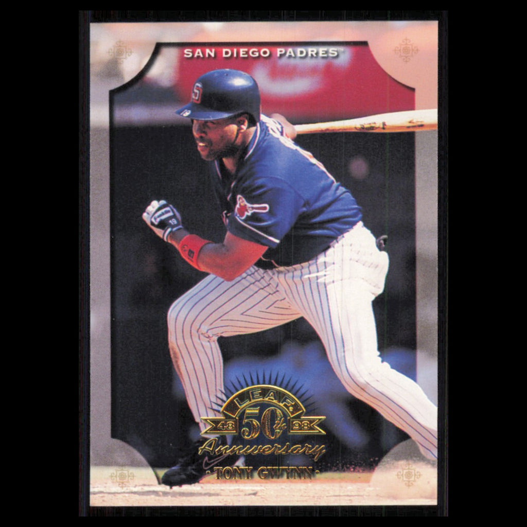 Tony Gwynn #11 1998 Leaf San Diego Padres Baseball Card MLB NM