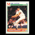 Mark Leiter Rookie #727 1991 Score New York Yankees Baseball Card MLB NM