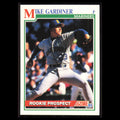 Mike Gardiner Rookie #721 1991 Score Seattle Mariners Baseball Card MLB NM