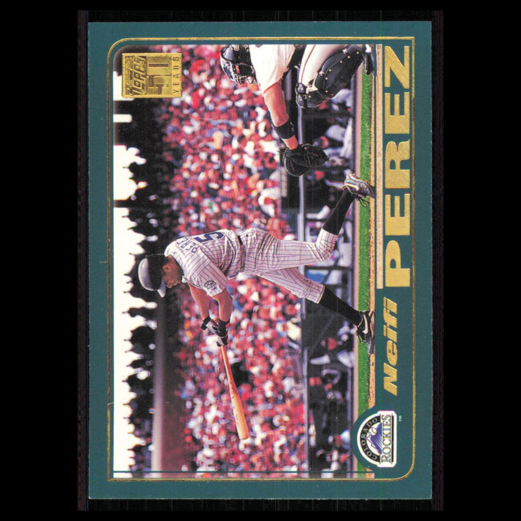 Neifi Perez #507 2001 Topps Colorado Rockies Baseball Card MLB NM