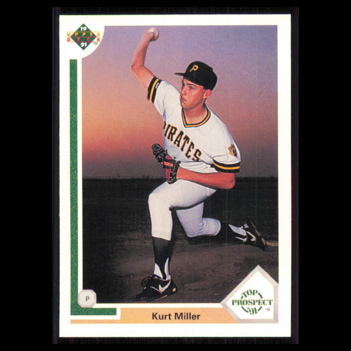 Kurt Miller Rookie #68 1991 Upper Deck Pittsburgh Pirates Baseball Card MLB NM