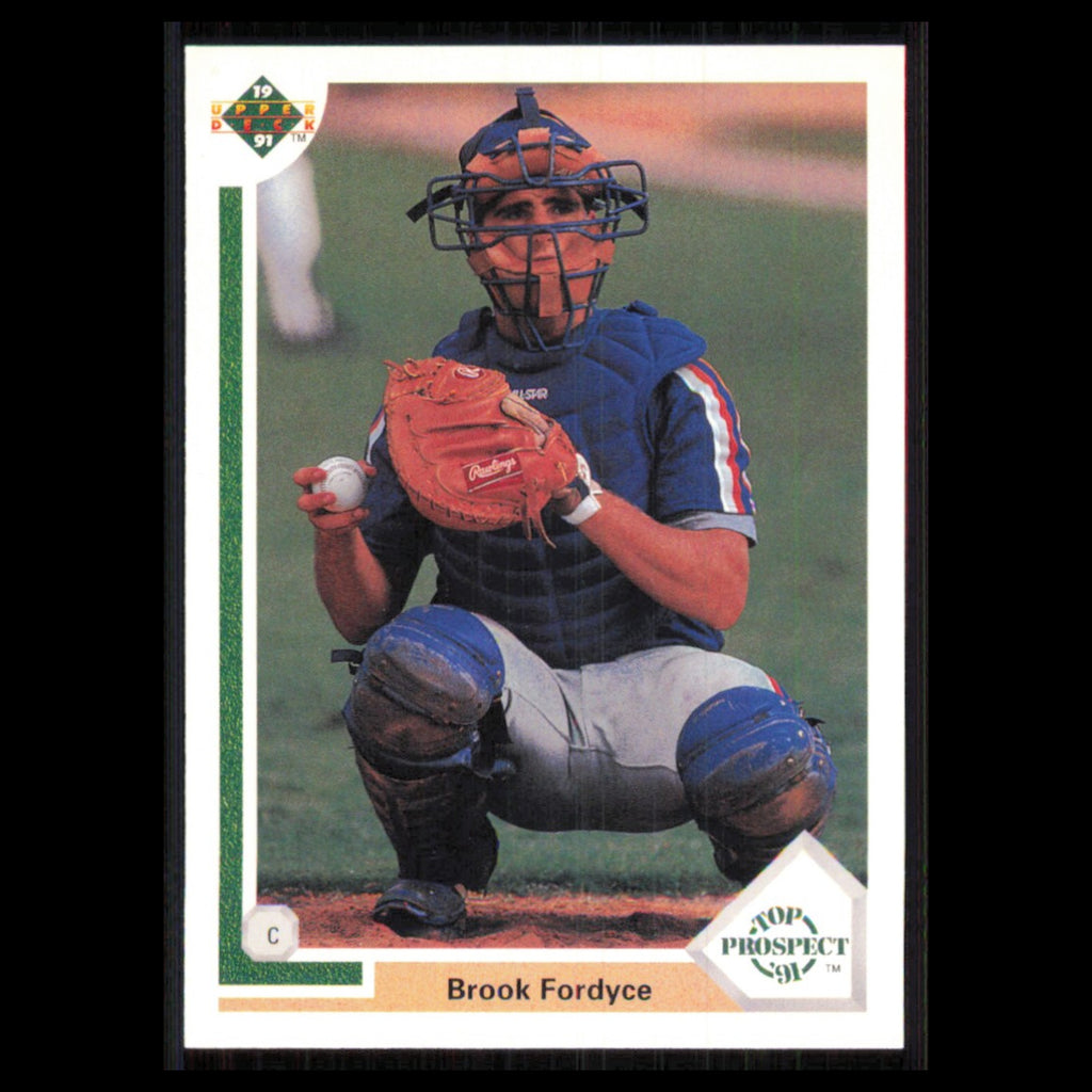 Brook Fordyce Rookie #64 1991 Upper Deck New York Mets Baseball Card MLB NM