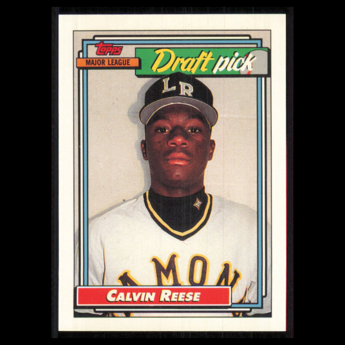 Calvin Reese Rookie #714 1992 Topps Cincinnati Reds Baseball Card MLB NM