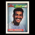 Jimmy Gonzalez Rookie #564 1992 Topps Houston Astros Baseball Card MLB NM