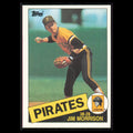 Jim Morrison #433 1985 Topps Pittsburgh Pirates Baseball Card MLB NM
