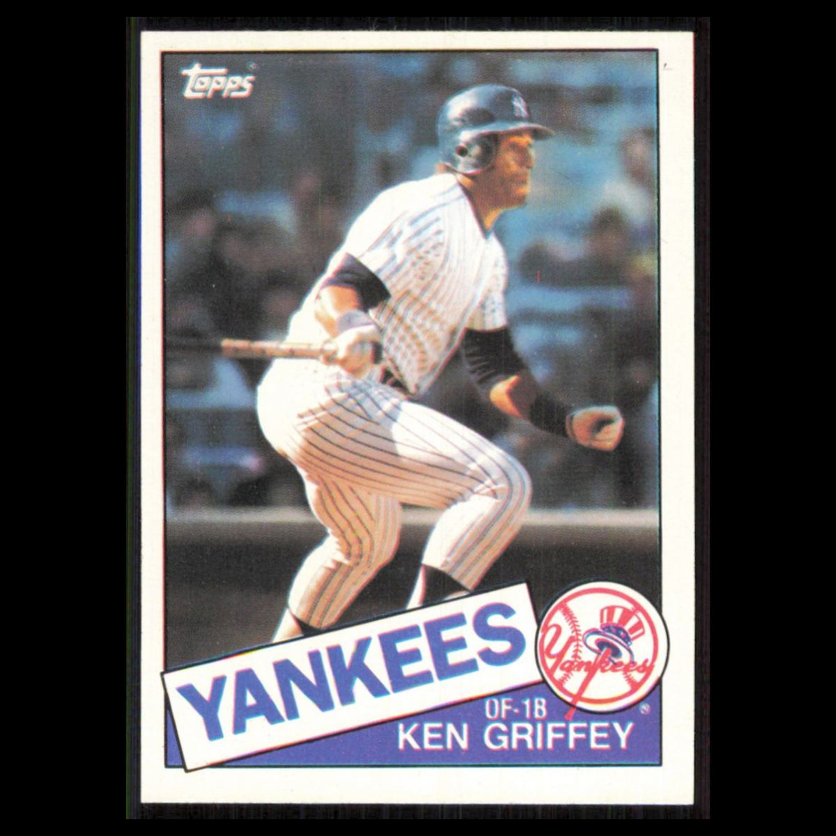 Ken Griffey #380 1985 Topps New York Yankees Baseball Card MLB NM