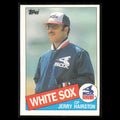 Jerry Hairston #596 1985 Topps Chicago White Sox Baseball Card MLB NM