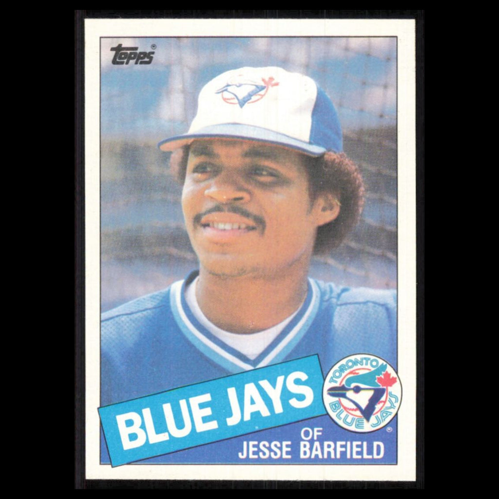 Jesse Barfield #24 1985 Topps Toronto Blue Jays Baseball Card MLB NM