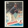 Mel Hall #263 1985 Topps Cleveland Indians Baseball Card MLB NM