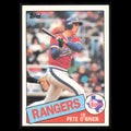 Pete OBrien #196 1985 Topps Texas Rangers Baseball Card MLB NM
